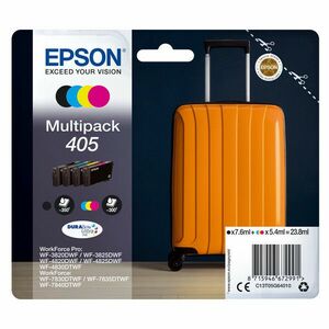 EPSON C13T05G64010 - originálna cartridge, čierna + farebná, 1x7, 6ml/3x5, 4ml vyobraziť