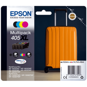 EPSON C13T05H64010 - originálna cartridge, čierna + farebná, 1x18, 9ml/3x14, 7ml vyobraziť