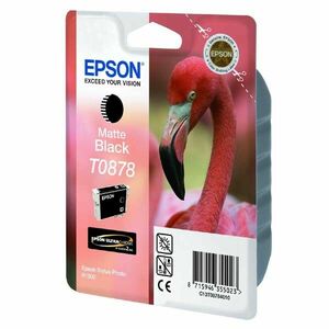 EPSON T0878 (C13T08784010) - originálna cartridge, matne čierna, 11, 4ml vyobraziť