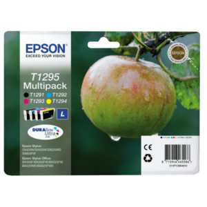 EPSON T1295 (C13T12954022) - originálna cartridge, čierna + farebná, 1x11, 2ml/3x7ml vyobraziť