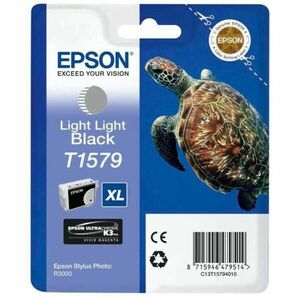 EPSON T1579 (C13T15794010) - originálna cartridge, svetlo svetlo čierna, 26ml vyobraziť
