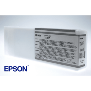 EPSON T5917 (C13T591700) - originálna cartridge, svetlo čierna, 700ml vyobraziť