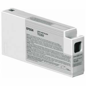 EPSON T6369 (C13T636900) - originálna cartridge, svetlo svetlo čierna, 700ml vyobraziť
