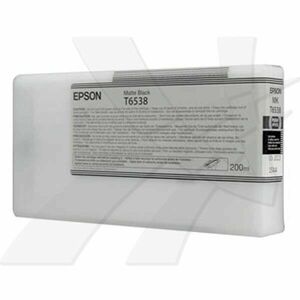 EPSON T6538 (C13T653800) - originálna cartridge, matne čierna, 200ml vyobraziť