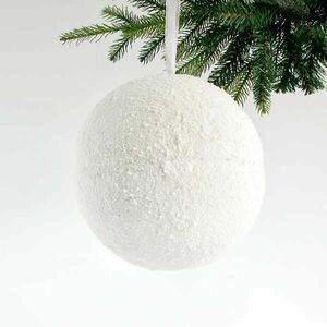 Eurolamp Vianočná ozdoba snehová guľa 25 cm, 1 ks vyobraziť
