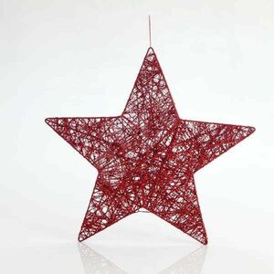 Eurolamp Závesná hviezda, červená, 45 cm vyobraziť