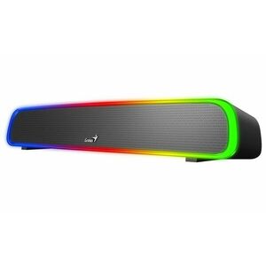 GENIUS reproduktory USB SoundBar 200BT / Bluetooth / 3, 5 "jack / 4W / RGB / čierna vyobraziť