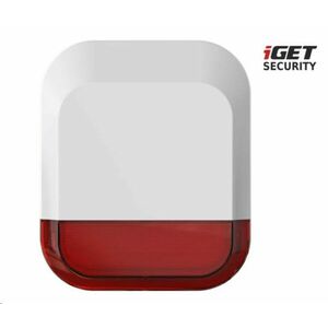 iGET SECURITY EP11 - Bezdrôtová vonkajšia siréna pre alarm iGET SECURITY M5 vyobraziť