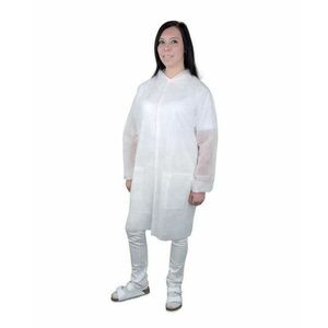 Jednorazový PP plášť ARDON®SYLVIE biely | H4040/L vyobraziť