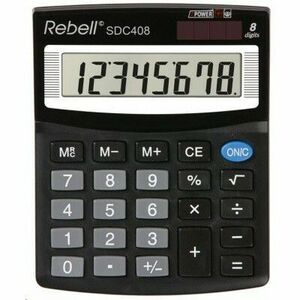 Kalkulačka Rebell SDC408 8miestna vyobraziť