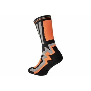 KNOXFIELD LONG ponožky čierna/oranž 39/40 vyobraziť