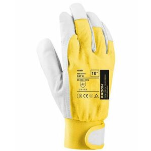 Kombinované rukavice ARDON®HOBBY 10/XL - s predajnou etiketou - modré | A1073/10 vyobraziť