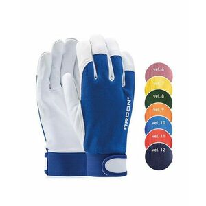 Kombinované rukavice ARDON®HOBBY 12/3XL - s predajnou etiketou - námorn. modrá | A1073/12-SPE vyobraziť