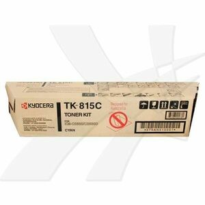 KYOCERA TK815C - originálny toner, azúrový, 20000 strán vyobraziť