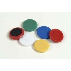 Magnety 24mm Ron 10ks mix farieb okrúhle vyobraziť