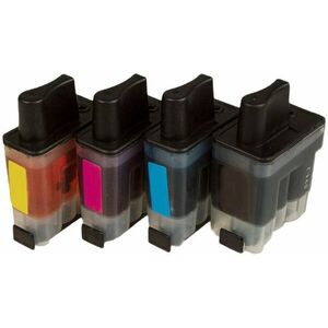 MultiPack BROTHER LC-900 + 20ks fotopapiera - kompatibilná cartridge, čierna + farebná, 1x25ml/3x19ml vyobraziť