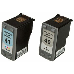 MultiPack CANON PG-40, CL-41 - kompatibilná cartridge, čierna + farebná, 1x25ml/1x19ml vyobraziť