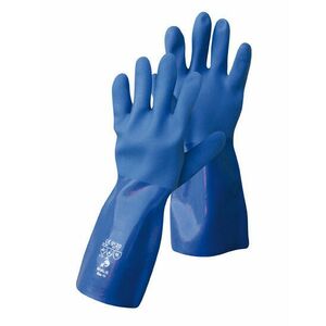 NIVALIS FH rukavice celomáč v modrokavici PVC - 10 vyobraziť