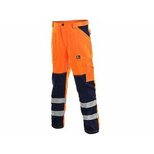 Nohavice CXS NORWICH, výstražné, pánske, oranžovo-modré, veľ. 46 vyobraziť