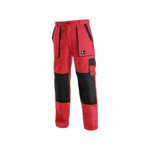 Nohavice do pása CXS LUXY JOSEF, pánske, červeno-čierne, veľ. 50 vyobraziť