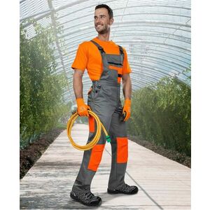 Nohavice s trakmi ARDON®2STRONG šedo-oranžové | H9602/46 vyobraziť