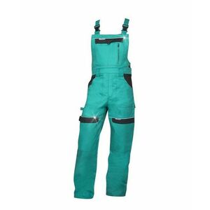 Nohavice s trakmi ARDON®COOL TREND zelené skrátené | H8128/2XL vyobraziť