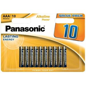 PANASONIC Alkalické batérie Alkaline Power LR03APB/10BW AAA 1, 5V (Blister 10ks) vyobraziť
