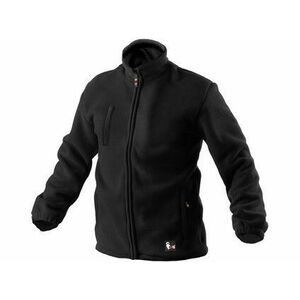 Pánska fleecová bunda OTAWA, čierna, veľ. 2XL vyobraziť