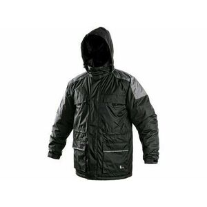 Pánska zimná bunda FREMONT, čierno-šedá, veľ. XL vyobraziť