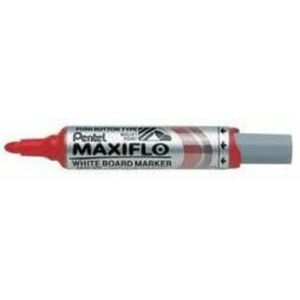 Popisovač Pentel Maxiflo MWL5 na biele tabule červený 6mm vyobraziť