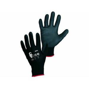 Povrstvené rukavice BRITA BLACK, čierne, veľ. 06 vyobraziť