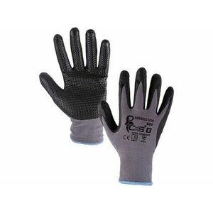 Povrstvené rukavice NAPA, šedo-čierne, veľ. 07 vyobraziť