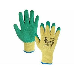 Povrstvené rukavice ROXY, žlto-zelené, veľ. 07 vyobraziť