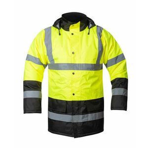 Reflexná zimná bunda ARDON®REF603 žlto-čierna | H8943/XL vyobraziť