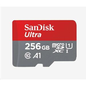 SanDisk MicroSDXC karta 256GB Ultra (100MB/s, Class 10, Android) + adaptér vyobraziť