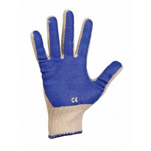SCOTER rukavice potiahnuté modrej PVC 9 vyobraziť
