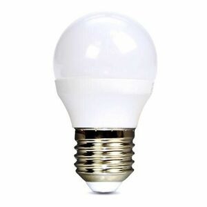 Solight LED žiarovka, miniglobe, 6W, E27, 3000K, 510lm vyobraziť