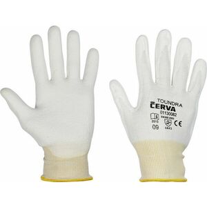 TOUNDRA rukavice HPPE Spandex biela 7 vyobraziť