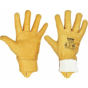 VACHER rukavice žltá 10 vyobraziť