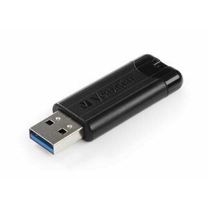 VERBATIM Flash Disk PinStripe USB 3.0, 32GB - čierna vyobraziť