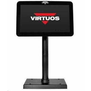 Virtuos 10, 1" LCD farebný zákaznícky monitor SD1010R, USB, čierny vyobraziť