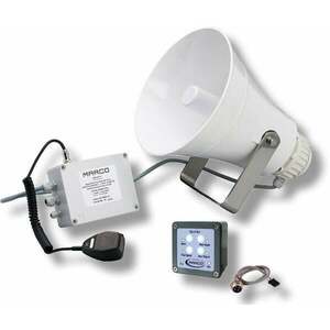 Marco EW3-MS Electronic whistle 20/75m +fog signal +mic.+siren vyobraziť