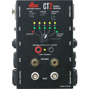 dbx DD-CT-2 Tester na káble vyobraziť