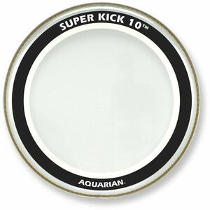 Aquarian SK10-24 Super Kick 10 Clear 24" Blana na bubon vyobraziť