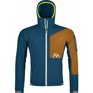 Ortovox Berrino Hooded Jacket M Petrol Blue M Outdoorová bunda vyobraziť