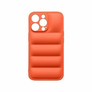 mobilNET silikónové puzdro iPhone 14 Pro, oranžové, Puff vyobraziť