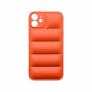 mobilNET silikónové puzdro iPhone 11, oranžové, Puff vyobraziť