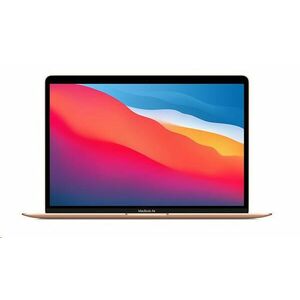 APPLE MacBook Air 13'', M1 čip s 8-core CPU a 7-core GPU, 256GB, 8GB RAM - Gold vyobraziť