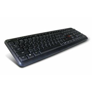 C-TECH klávesnica KB-102 USB, slim, black, SK/SK vyobraziť