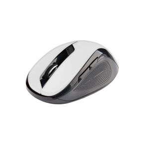 C-TECH myš WLM-02, čierno-biela, bezdrôtová, 1600DPI, 6 tlačidiel, USB nano receiver vyobraziť